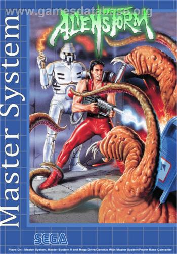 Cover Alien Storm for Master System II